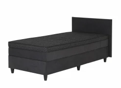 Bedbox BOX53 100x200cm - stof - antraciet