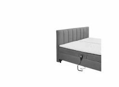 Bedbox Miralindo 160x200cm - stof - nordic graphite elektrisch