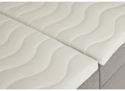 Bedbox Miralindo 180x200cm - stof - nordic ash elektrisch