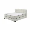 Bedbox Nagol A 180x200cm - stof - beige met opbergruimte