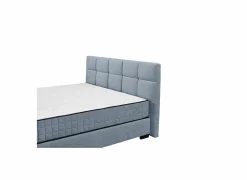 Bedbox Nagol A 160x200cm - stof - blauw met opbergruimte