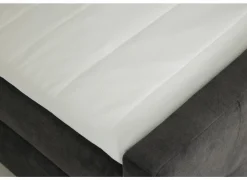 Bedbox Valetta 160x200cm - stof - espresso met opbergruimte