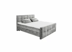 Bedbox Valetta 180x200cm - stof - grijs