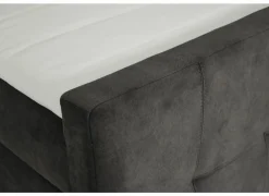 Bedbox Valetta 180x200cm - stof - espresso met opbergruimte