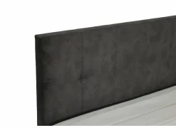 Bedbox Valetta 180x200cm - stof - espresso met opbergruimte