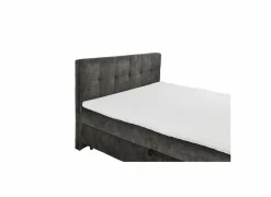 Bedbox Valetta 180x200cm - stof - espresso met opbergruimte