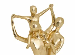 Beeld Hapi Fam H28,5cm - polystone - goud