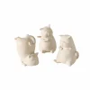 Beeldje Catty H12,5cm - polystone - beige