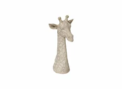 Beeldje Safari Giraffe hoofd 33cm