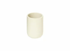 Beker Duo Ø7,2x10,1cm - polystone - ivoor