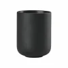 Beker Sensu Ø7,40x9,50cm - keramiek - zwart