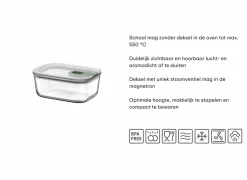 Bewaardoos Easyclip 700ml Mepal