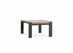 Bijzettafel Cascade 67x67cm - lamulux - mokka