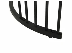 Bijzettafel Ø70cm - decor - zwart set van 2