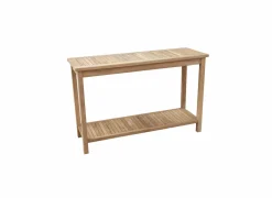 Bijzettafel Garden 120x40cm - naturel - teak massief
