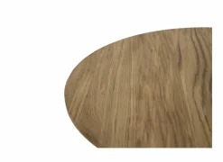 Bijzettafel Pippin Ø50cm - eik massief - naturel - set van 2