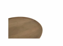 Bijzettafel Spinoza Ø40cm - mango massief - naturel