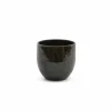 Bloempot H17cm - terracotta - groen