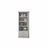 Boekenkast Eline 75x38x185cm - decor - white oak & autumn oak