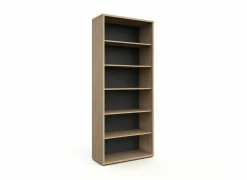 Boekenkast Flexo-2 90x40x216cm - decor - zand eik