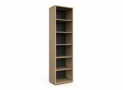 Boekenkast Flexo-2 60x40x216cm - decor - zand eik