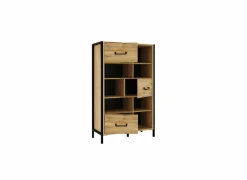 Boekenkast Oriental Tree 94,1x41,5x151,5cm - decor - bartex eik