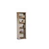 Boekenkast 57x40x195cm - decor - truffel & porcelein