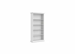 Boekenrek Paris 96x37x201cm - decor - wit
