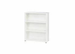 Boekenrek Prima 89x40x113cm - decor - wit
