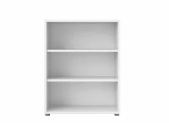 Boekenrek Prima 89x40x113cm - decor - wit