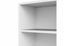 Boekenrek Prima 89x40x113cm - decor - wit