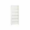 Boekenrek Prima 89x40x222cm - decor - wit