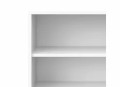 Boekenrek Prima 89x40x222cm - decor - wit