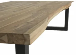 Boomstamtafel Scarface 240x110cm - sheesham massief - naturel