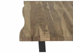 Boomstamtafel Scarface 240x110cm - sheesham massief - naturel