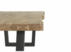 Boomstamtafel Scarface 300x110cm - sheesham massief - naturel