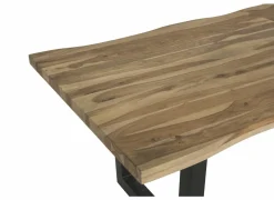 Boomstamtafel Scarface 300x110cm - sheesham massief - naturel