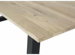 Boomstamtafel Sherwood 240x100cm - eik massief - naturel