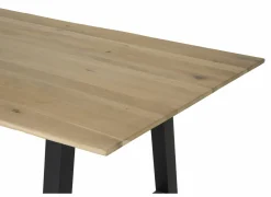 Boomstamtafel Sherwood 240x100cm - eik massief - naturel