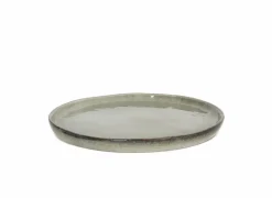 Bord Artisan Ø20cm - keramiek - groen