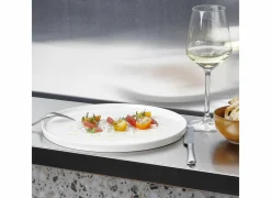 Bord Gusto Ø26,5cm - porselein - wit