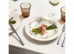 Bord Retro Ø27cm - porselein - wit