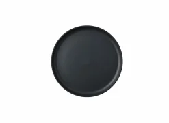 Bord Silueta Ø26cm - kunststof - zwart