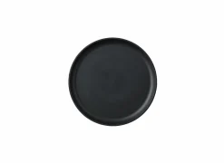 Bord Silueta Ø23cm - kunststof - zwart