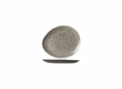 Bord Streetfood festival 19,5x16cm - keramiek - multicolor