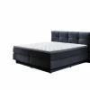Boxspring BX2110 Portage 160x200cm - stof - grijsblauw met opbergruimte