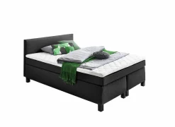 Boxspring BX1480 140x200cm - stof - antraciet