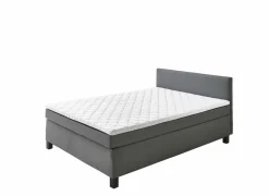 Boxspring BX1480 100x200cm - stof - grijs