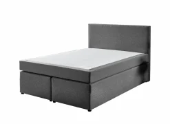 Boxspring BX890  160x200cm - stof - middengrijs