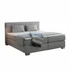Boxspring Emilia 180x200cm - stof - greige